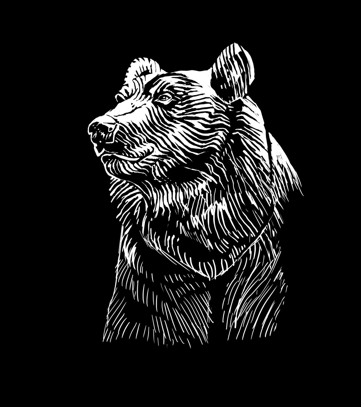 Second pass — tone resolved into line