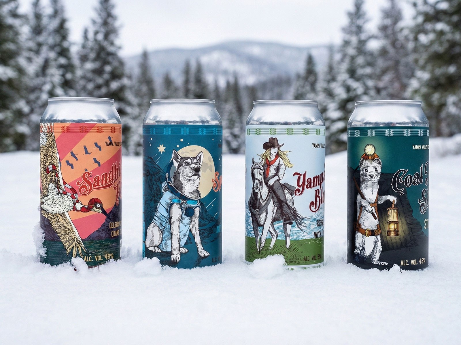 Yampa Valley Brewing Company — can label system